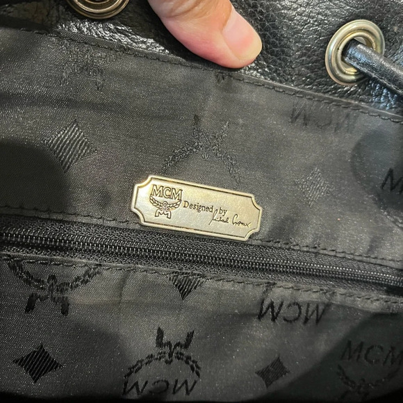 MCM Vintage Leather Backpack - Picture 12 of 15